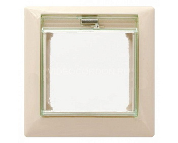 Рамка 1-ая бежевая /IP44/Valena