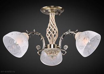 Люстра универсал 1-9198-3-AB+WH E27