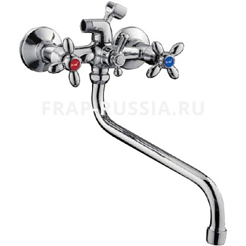 Смеситель FRAP  для ванны F2227, латунь, керамическая кран-букса