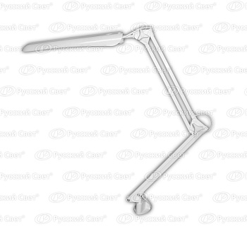 Светильник Гермес СШ LED 8Вт 5000К струбцина антрацид