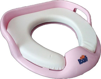 Накладка на унитаз мягкая , белая / 103-535****