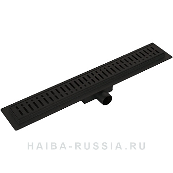 Душевой трап HAIBA HB93600-7 60*7 см черный