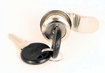 Замок почтовый №103-16 хром/изогнутая планка