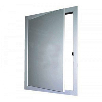 Дверца ДМ 150*150  металлическая с магнитной защелкой