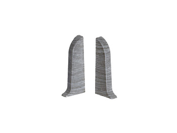 Заглушки торцевые 55мм (пара) дуб пепельный 210