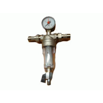 Фильтр с манометром 3/4"TeRma ( t не более +100С, 100микрон)/33216