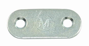 Пластина крепежная ПК-40мм цинк