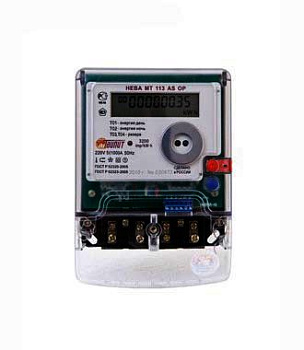 Счетчик электр НЕВА113 5-100А 220V 2тар