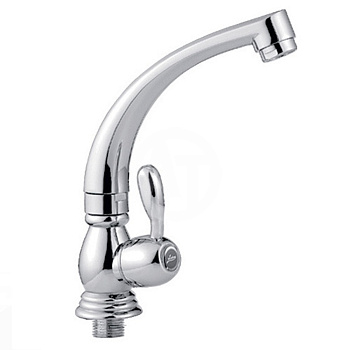 СмесительLEDEME для кухни моно, цинк, керамическая кран-букса /L4196