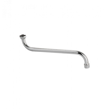 Излив   для ванны S образный круглый  30см  Евро MKP20702