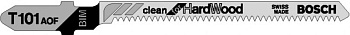 Пилка для лобзика по ламинату BOSCH T101 AOF, 57 мм, криволинейный рез, BIM