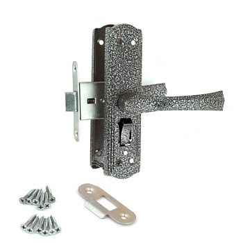 Защелка AVERS ЗЩ1Д-2-6 с фиксацией/серебро 