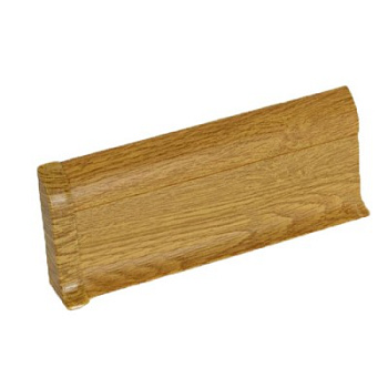 Плинтус "Идеал Комфорт" 55мм, 2.5м дуб коньячный 206