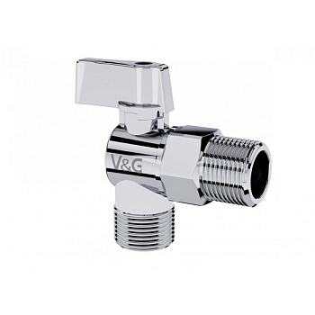Кран шаровый угловой Н-Н 1/2"х1/2" VG-501101
