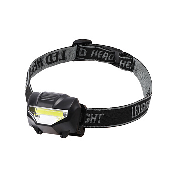 Фонарь налобный, трехрежимный, 3Вт, 3*ААА, поворотный, СОВ REXANT