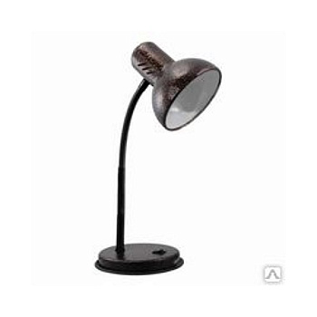 Светильник НТ2077А медный антик настольныйЕ27 60Вт