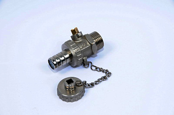Кран сливной дренажный1/2" /VT430