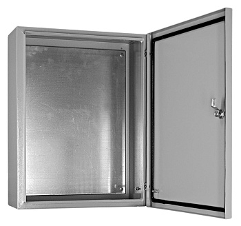 ЩМП-00 Щит универсальный наружный с монтажной панелью и замком IP54/290*220*155