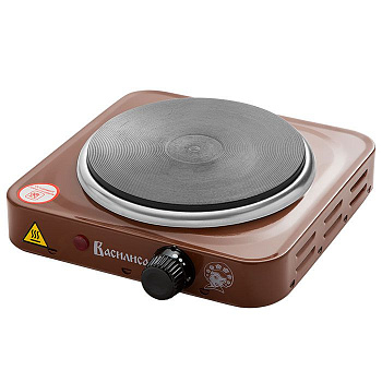 Элект.плитка 1-ная конф.  "Василиса  Ва 904 коричневая