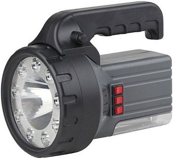 Фонарь прожектор ERA FA58M аккумулятор 2Ah.1W+9+18Led.ЗУ 220V