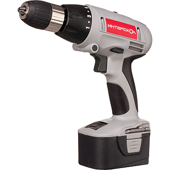 Аккумуляторная дрель-шуруповерт ДА-10/14.4М3, 14.4В 2*1.5Ач NiCd 17Нм/21полож 0-400/0-1400об/мин БЗП