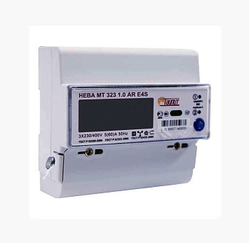 Счетчик Нева МТ324 1,0AR  E4BS29  5-100A/380/2 тар/DIN/активный/реактивный