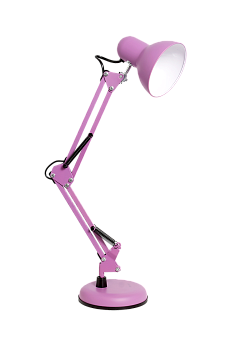 Светильник MT2001A/C фуксия основание+струбцина 60Вт Е27