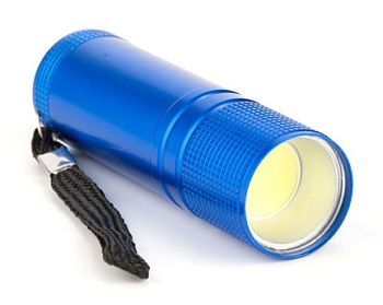 Облик фонарь ручной 1066 (3*R03)1W Сob. 80lm. алюминий