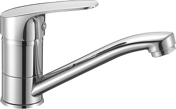 Смеситель для умывальника, латунь, кеамческий картридж 35 мм Simp Milardo SIMSBROM01