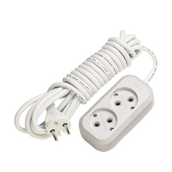 Удлинитель 2*10 м б/з 2х0,75/10А/ UNIVersal