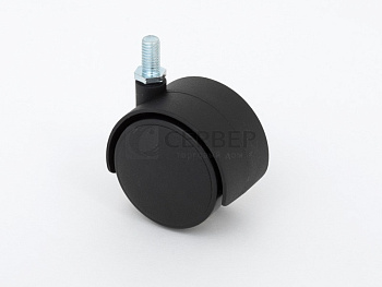 Колесо опорное на резьбе М8 Д=50