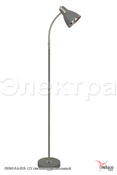  Светильник напольный 03049-0,6-01B GY E27 