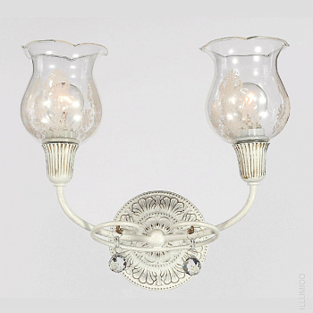 Светильник настенный IL8888-2WE-11 WT GD