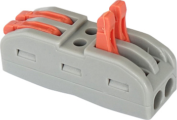 Клемма универсальная 2*0,08-4/2,5мм2 двусторонняя