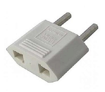 Переходник сетевой плоский "Тефаль"белый/