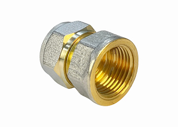 Соединитель обжимной Valfex с переходом на ВР 20*1/2