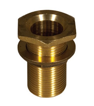 Штуцер ( врезка) в бак с прокладкой 1 1/4" латунь G1233.07