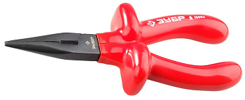 Тонкогубцы "ЭЛЕКТРИК" диэлектрические, высоковольтные до ~1000В,160мм, ЗУБР Мастер*