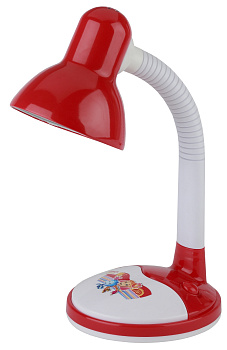 Светильник ЭРА настольный N-106-Е27-40W-R красный
