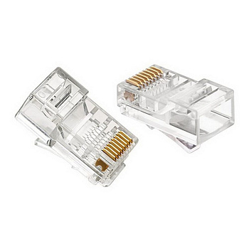 Компьютерный коннектор (джек)  RJ45 8р8с/6 кат.