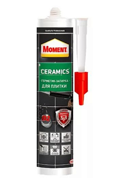 Герметик-Затирка белый 0,28л. Moment Ceramics 