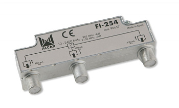 Делитель ALCAD FI-254 на 2 ТВ