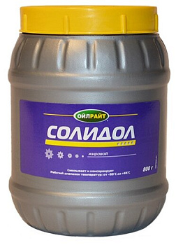 Смазка Солидол-Ж OIL RIGHT 800г