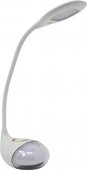 Светильник LED 8вт диммируемый c RGB подсветкой белый/General 800037