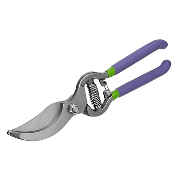 Секатор прямого реза 255мм Palisad цельнокованый, метал.обрезиненные рукоятки/60467