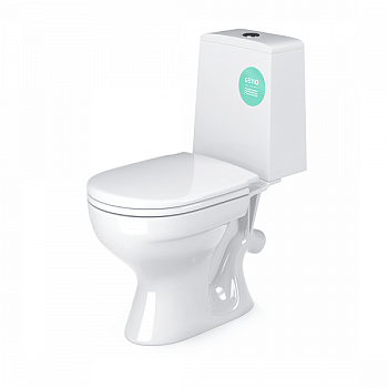 Унитаз-компакт "МЕРКУРИЙ"  HOME De Luxe косой выпуск (арматура Псков)