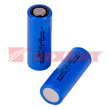 Аккумулятор Rexant Li-ion  18500 1400mH 3.7V****