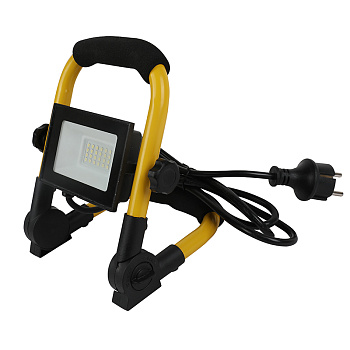 Прожектор 30Вт/6500К/ 2740Лм/ переносной с вилкой 2м/ General