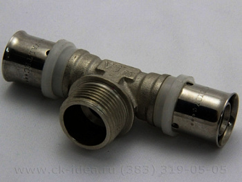 VALTEC Тройник пресс  20*3/4" НАР.Р/233