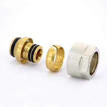 Соединитель обжим-В 16 (2.0)*3/4" ЕК